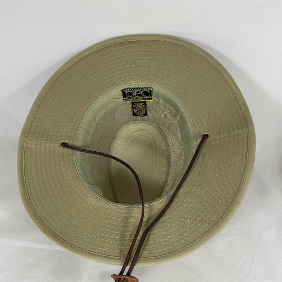 Dorfman Pacific Safari Mesh Sidewall Wide Brim Hat - Picture 9 of 10